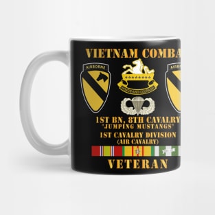 Vietnam Combat Vet w 1st Bn 8th Cav 1st Cav Div - Jump Mustangs - Hat Mug